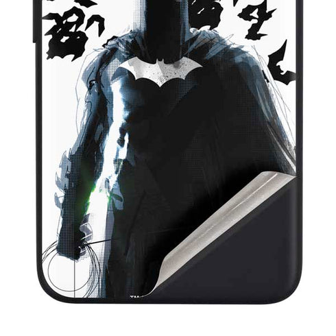 DC Comics Batman Holding batarang Art Google Pixel 4a Skin
